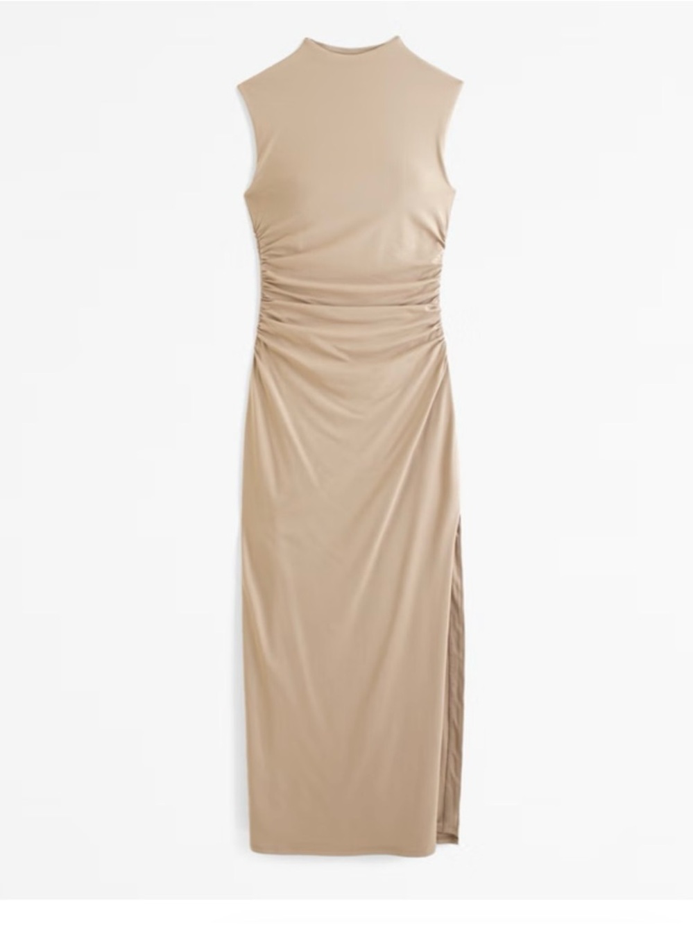 Abercrombie & Fitch Paloma Taupe  Maxi Dress size Large Tall